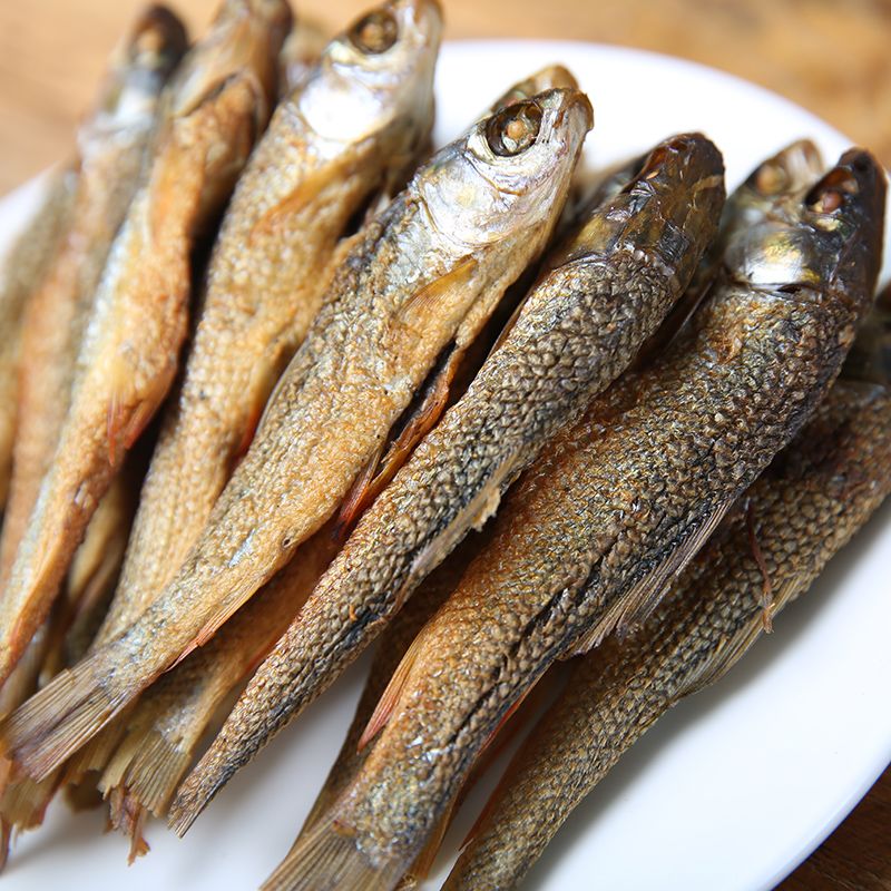 500克干鱼仔叼子鱼湖南特产柴火烟熏小鱼干腊鱼干货250克手撕鱼