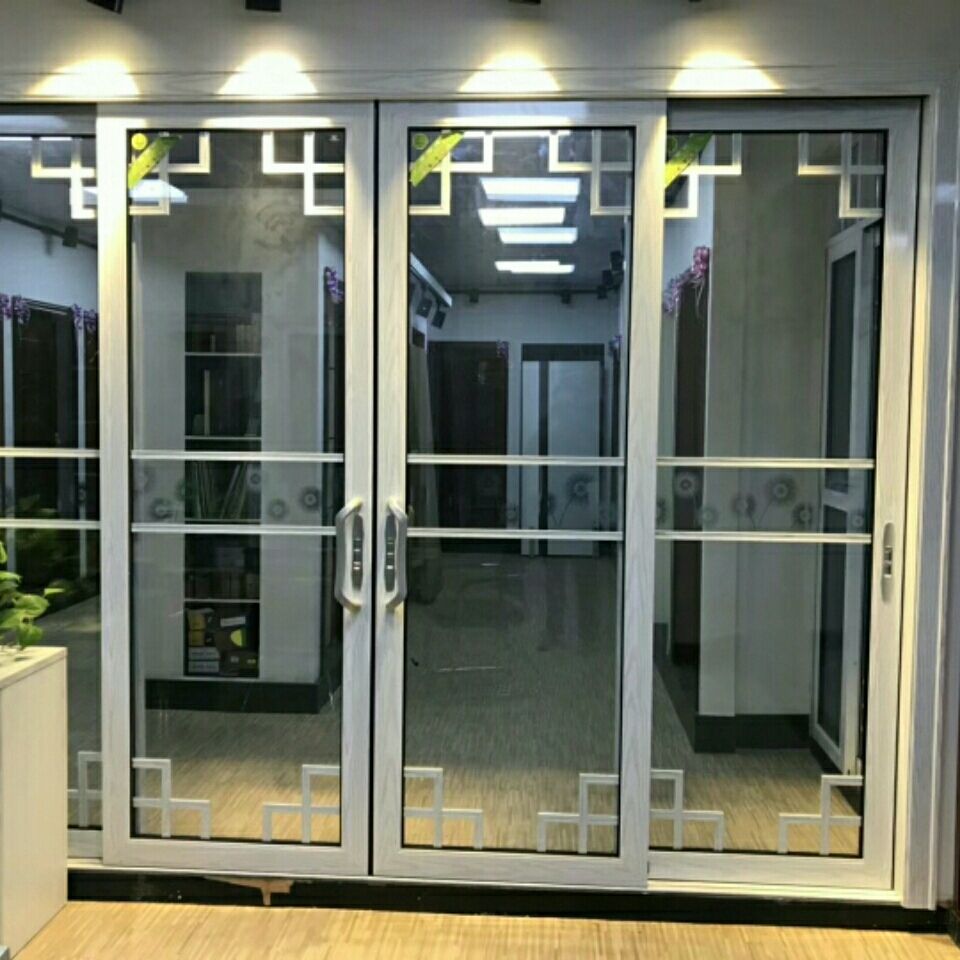 定制钛镁铝合金双层钢化玻璃重型推拉门封阳台厨房客厅卫生间移门