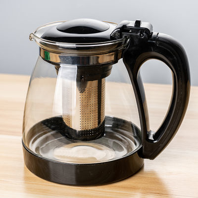 1000/2000ML茶壶 玻璃耐高温泡茶壶单壶大容量茶具花茶壶水壶套装