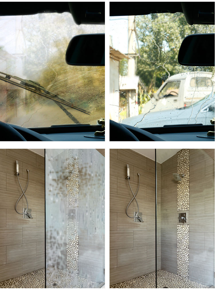 【送刮子】玻璃清洁剂擦玻璃水窗户家用浴室清洁剂不锈钢去水垢