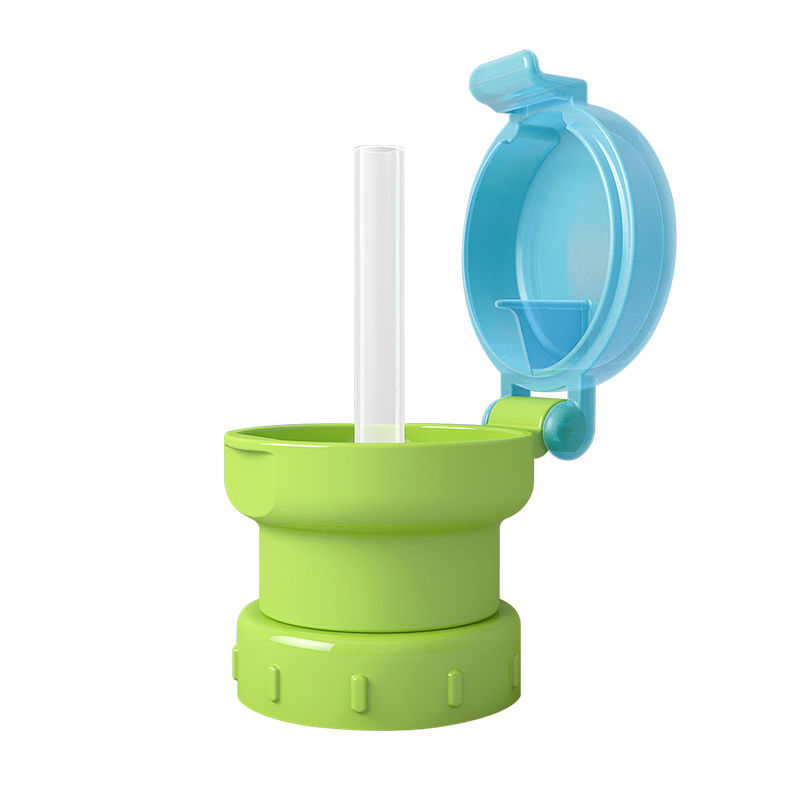 宝宝外出吸管便携喝水神器吸嘴带饮料瓶盖帽儿童吸管杯盖转换头