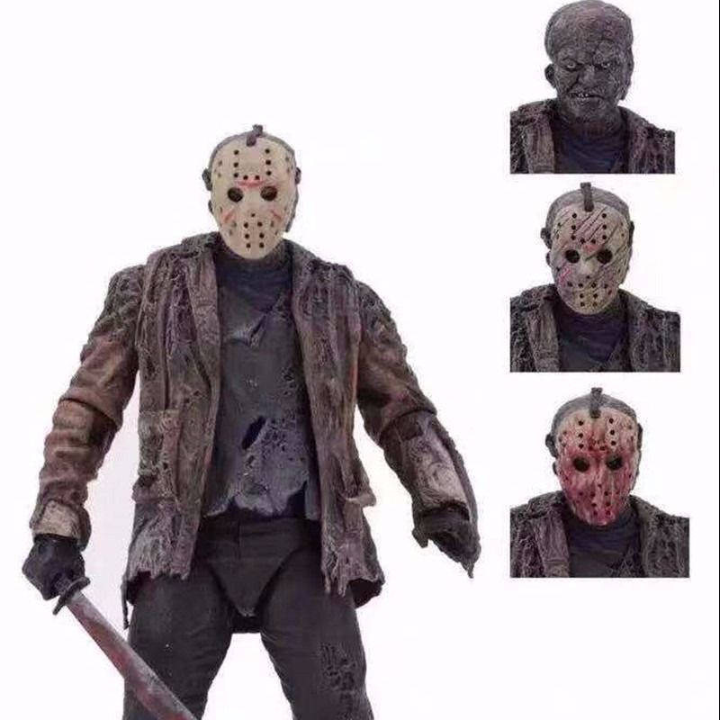 neca39725弗莱迪大战杰森freddyvsjason杰森7寸手办人偶模型【2月19