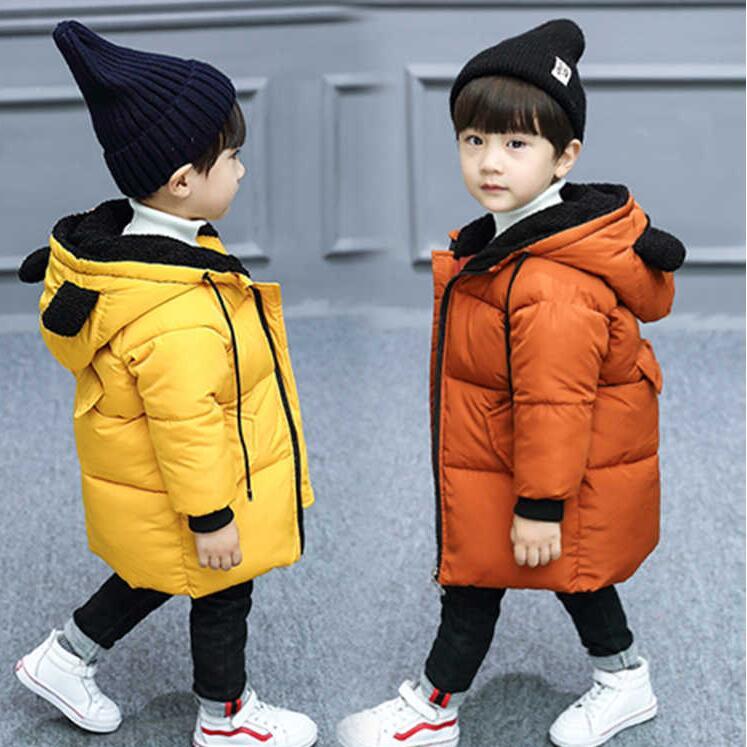 Children's wear boys' winter coat Korean cotton padded jacket extra light thickened children's cotton padded jacket