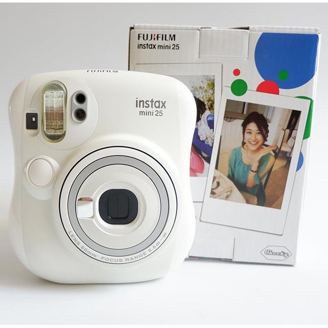 立拍立得相机mini25一次成像套餐含相纸适用富士instax mini 11