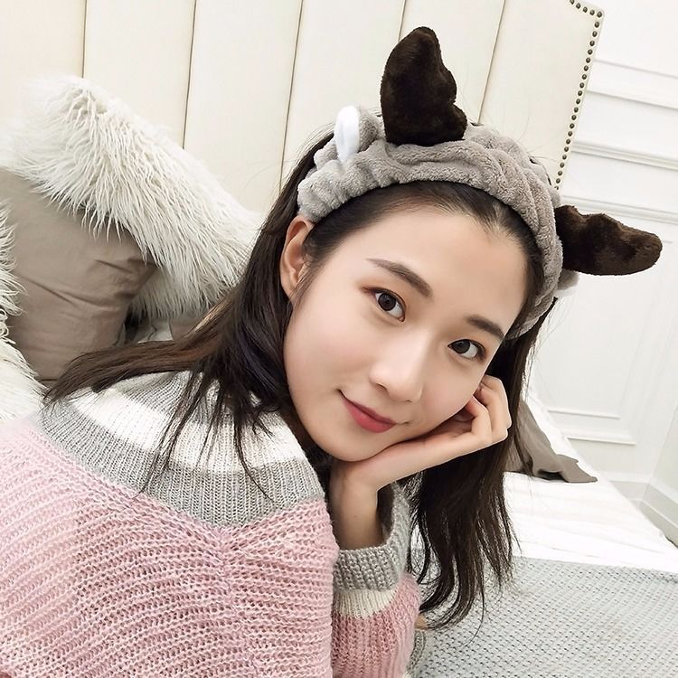 【买一送一】洗脸发带洗漱头巾化妆敷面膜束发带防滑发箍成人发卡