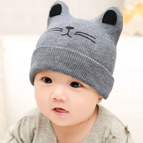 Baby Hat 0-24 months baby hat autumn winter warm sleeping HAT NEWBORN hood boys and girls cap