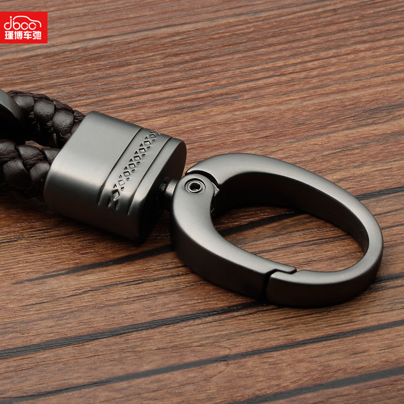 汽车钥匙扣男士实用高档多功能钥匙链不锈钢锁匙扣挂件编织绳用品