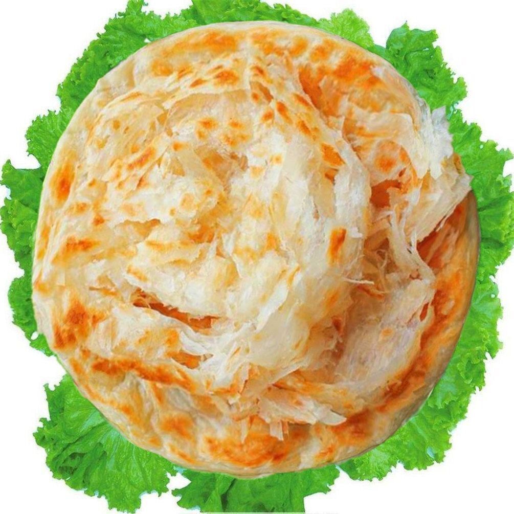 原味手抓饼家庭装50片80g多规格早餐煎饼面饼皮批发手抓饼手撕饼