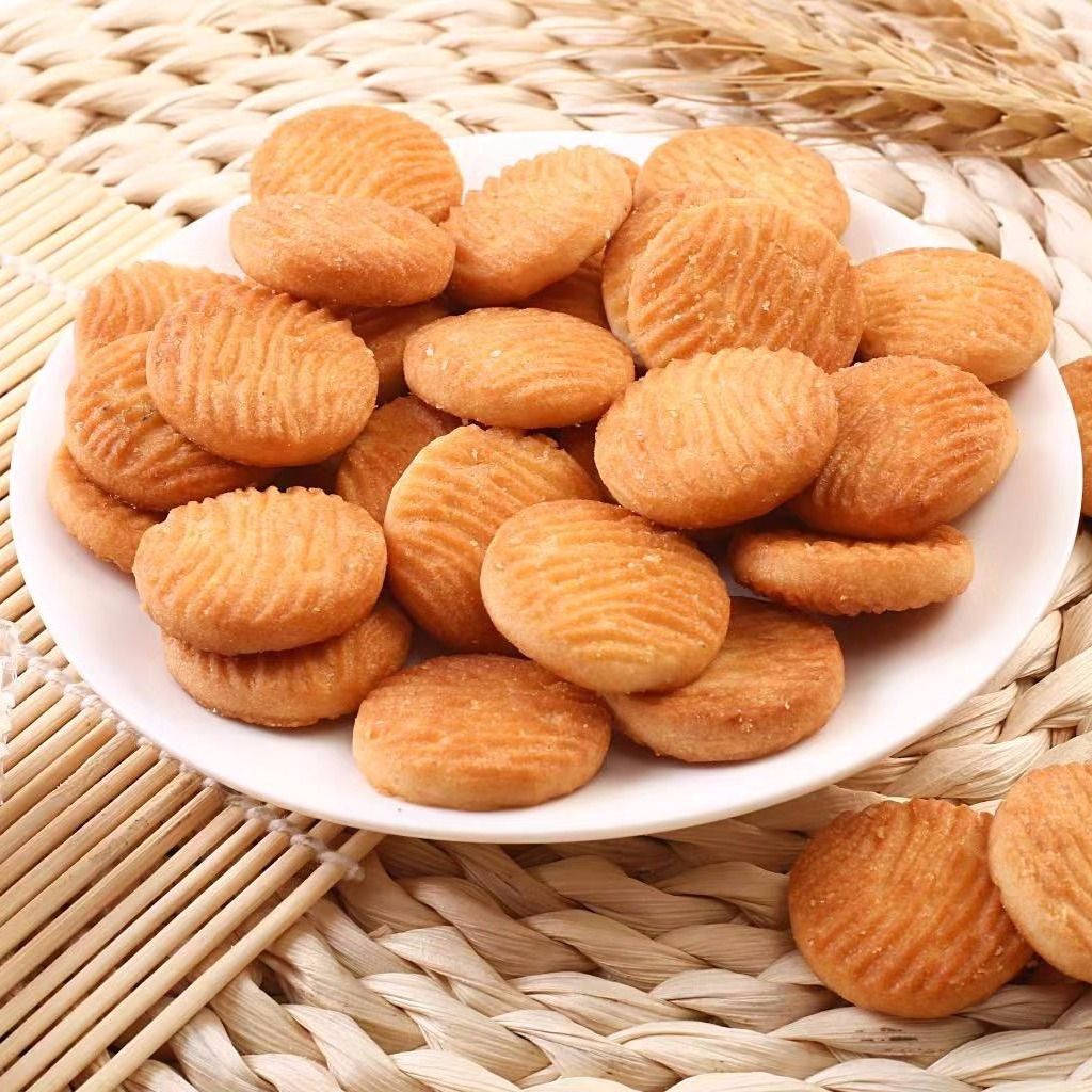 猴头菇饼干猴菇饼干儿童早餐代餐网红奶香好吃的曲奇休闲零食批发