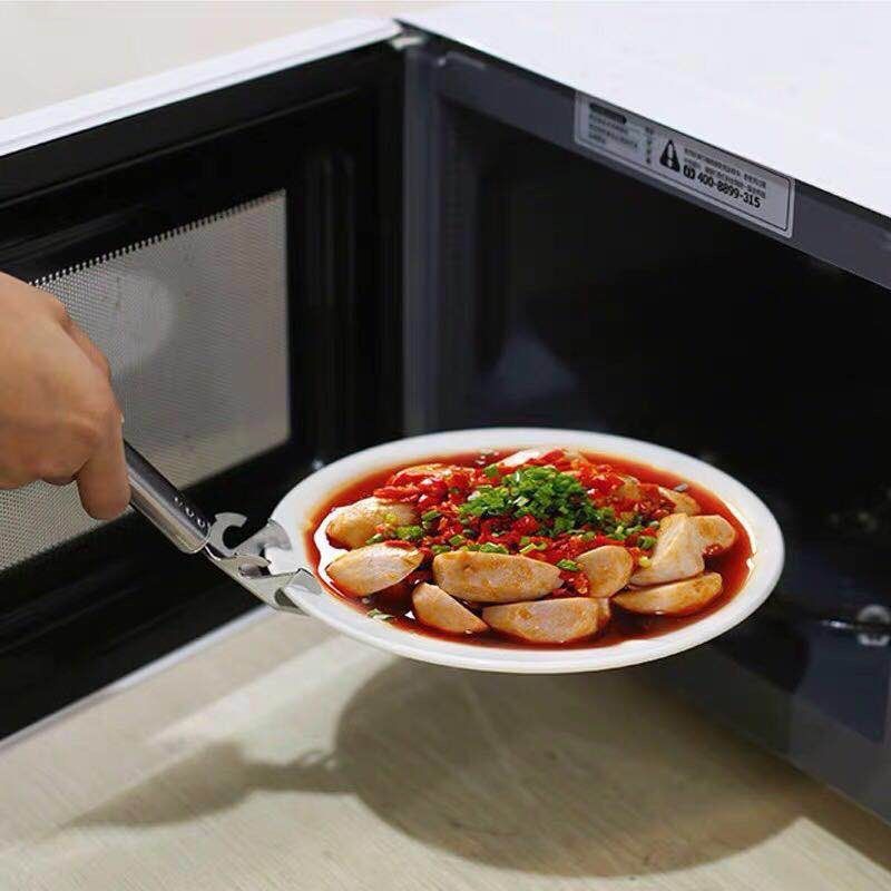 多功能防烫夹取碗取盘提盘器碗夹砂锅蒸菜不锈钢防滑家用厨房神器