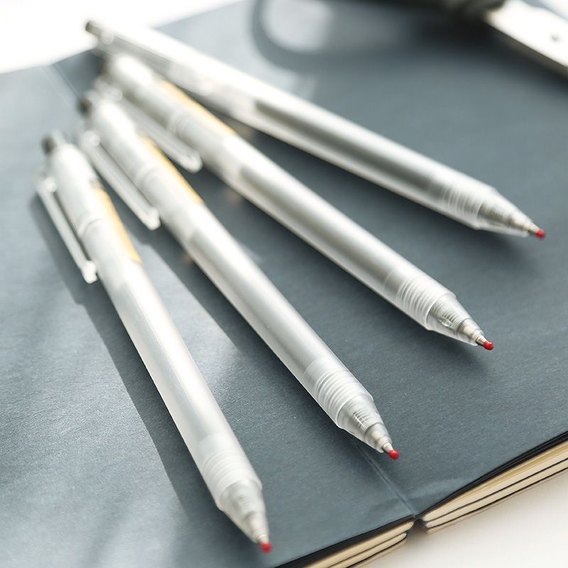 包邮晨光优品系列中性笔agp87901按动中性笔05mm磨砂杆签字笔