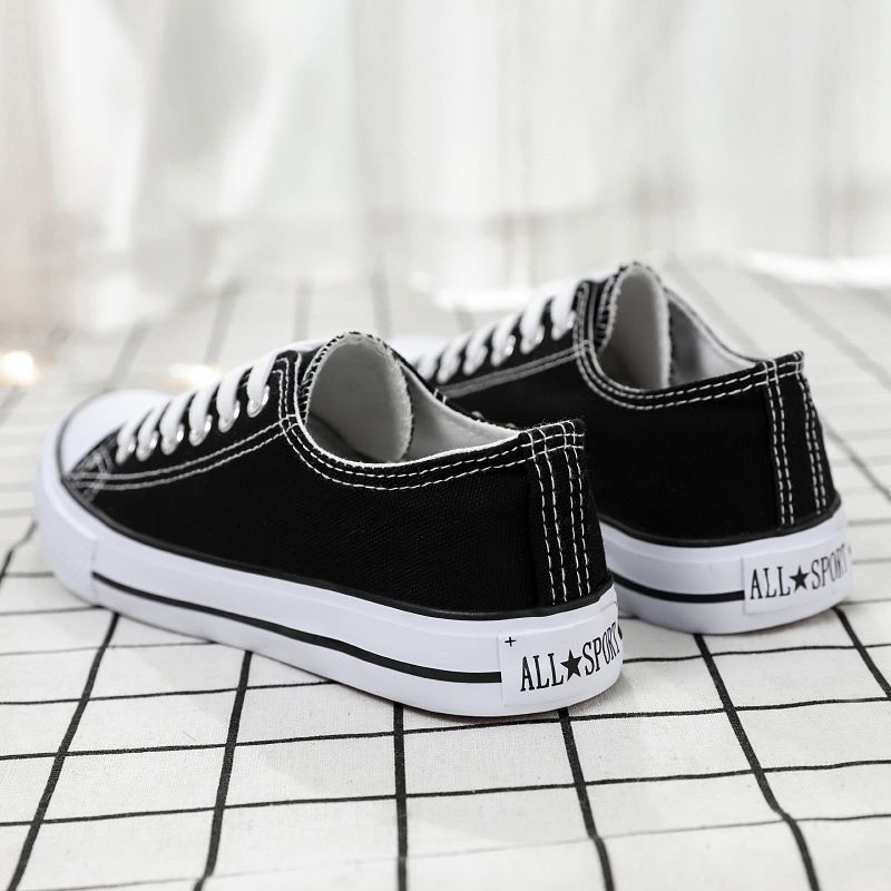 Spring 2020 new canvas shoes men's shoes Korean version high and low top trend lovers casual shoes student board shoes