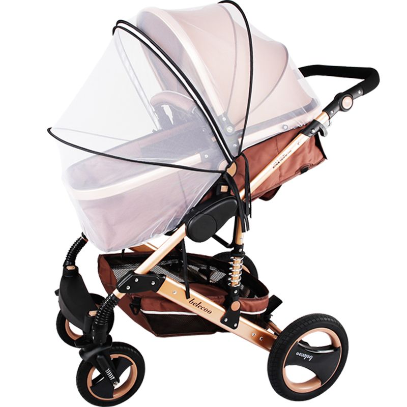 Universal full cover type spring and summer encryption mesh sunshade high landscape baby stroller mosquito net
