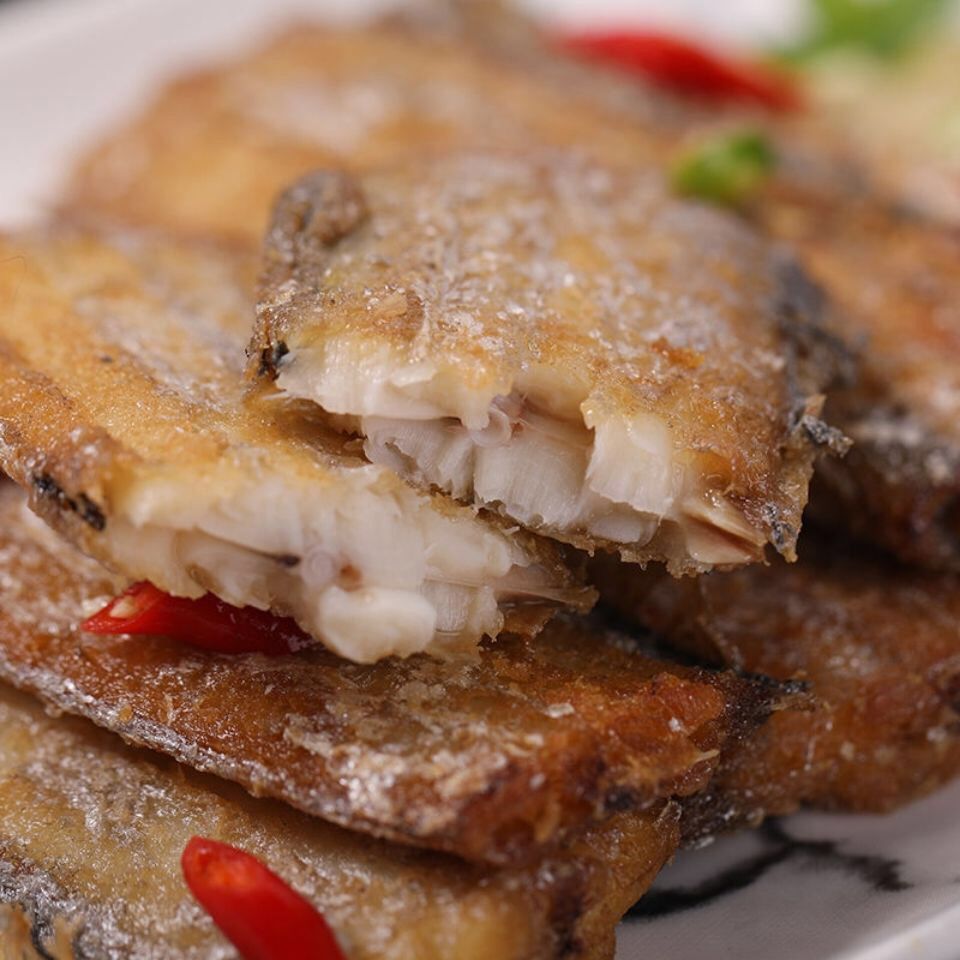 咸带鱼干大带鱼 500g带鱼中段渔民自晒野生带鱼海鲜干货