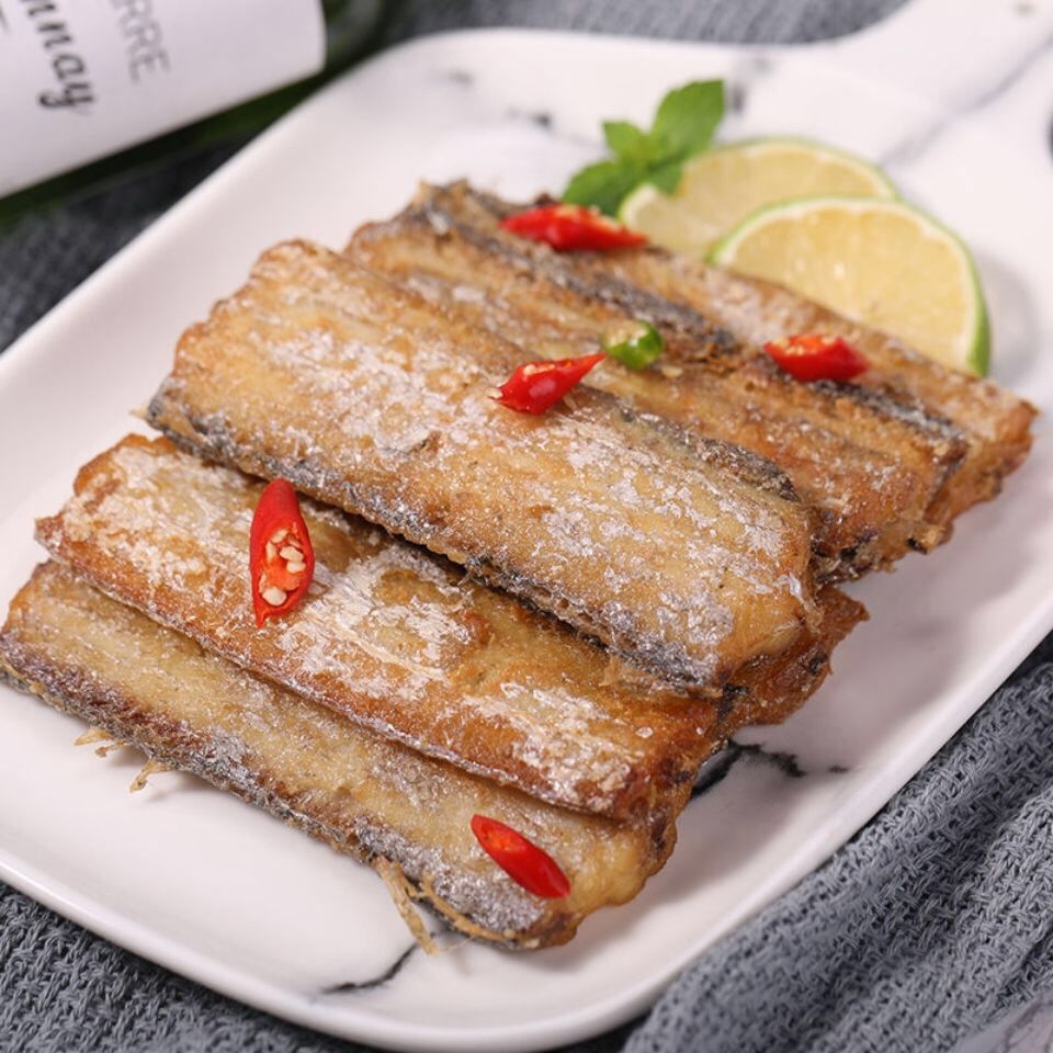 咸带鱼干大带鱼 500g带鱼中段渔民自晒野生带鱼海鲜干货