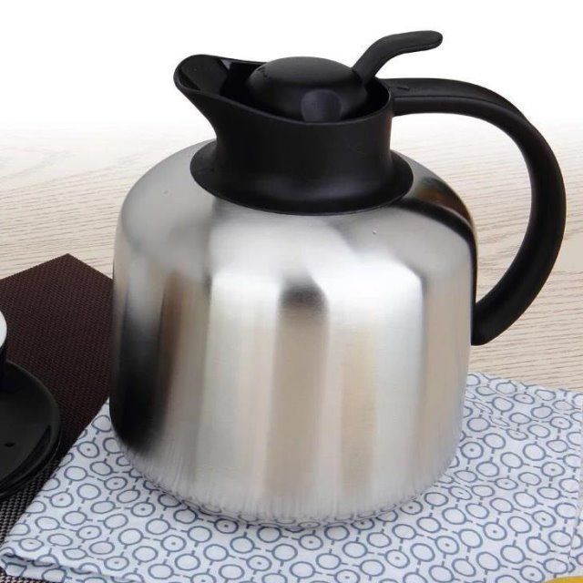 斯鲁卡保温壶家用304不锈钢 保温水壶车载欧式暖水壶热水瓶保温瓶