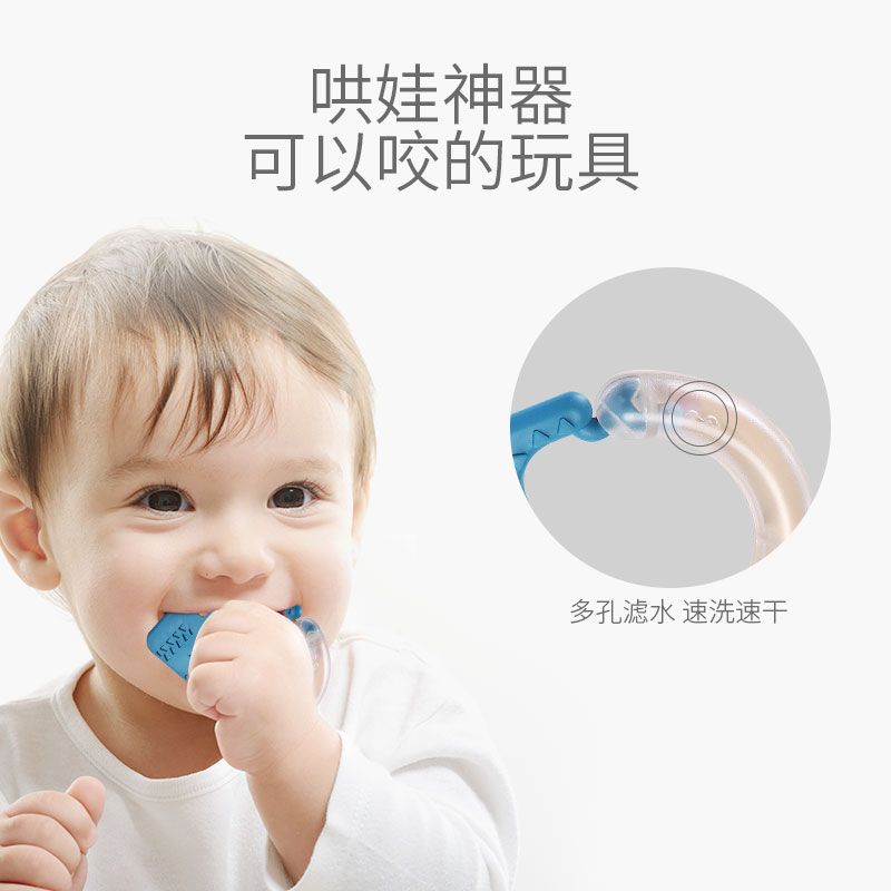 新生婴幼儿宝宝益智牙胶手抓摇铃安抚玩具3-6-12个月婴儿童0-1岁