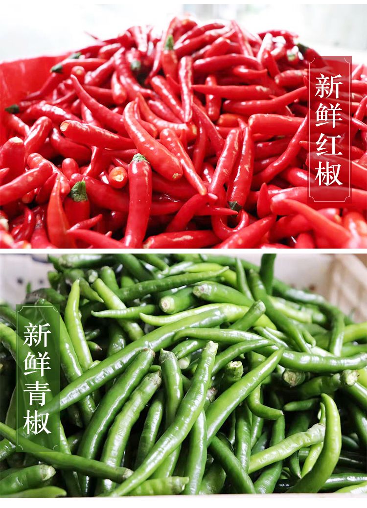 显强农家剁椒超特辣蒜蓉香青红剁椒酱下饭拌面辣椒酱瓶装280g