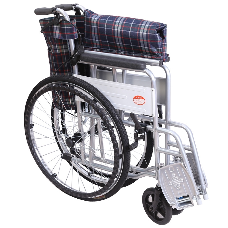 誉邦轮椅手动折叠便携老人轻便轮椅车轻便残疾人代步车手推车