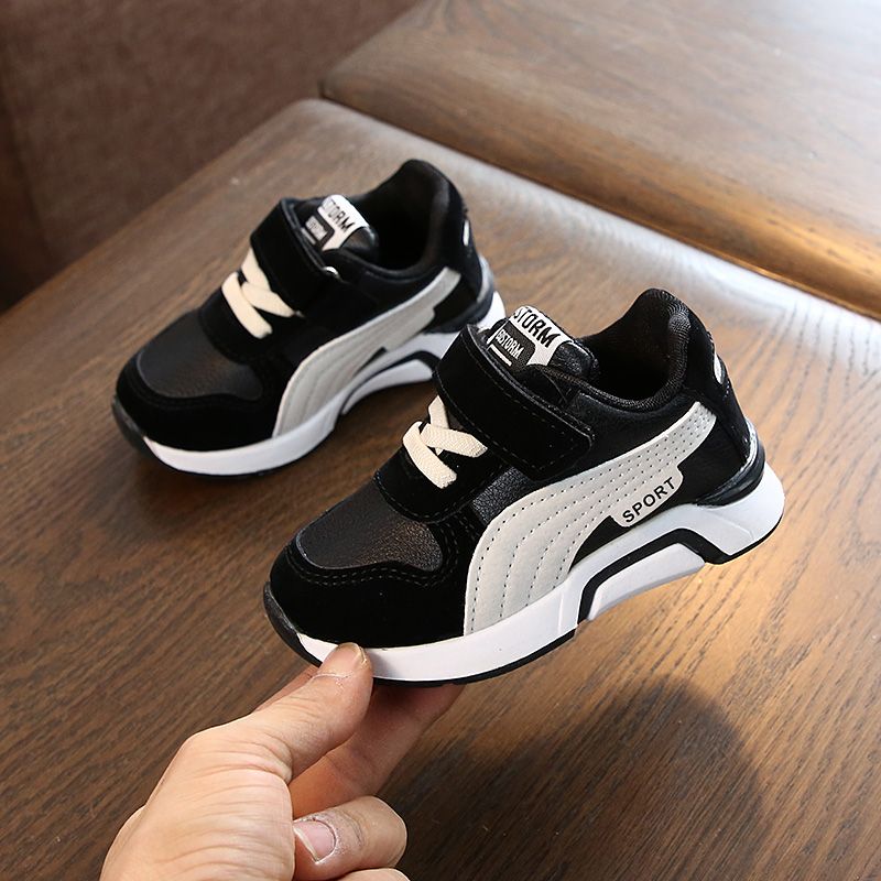 Baby Sports Shoes Boys' shoes 1-5 years old autumn girls' baby soft soled walking shoes 3 mesh shoes 2 children's shoes