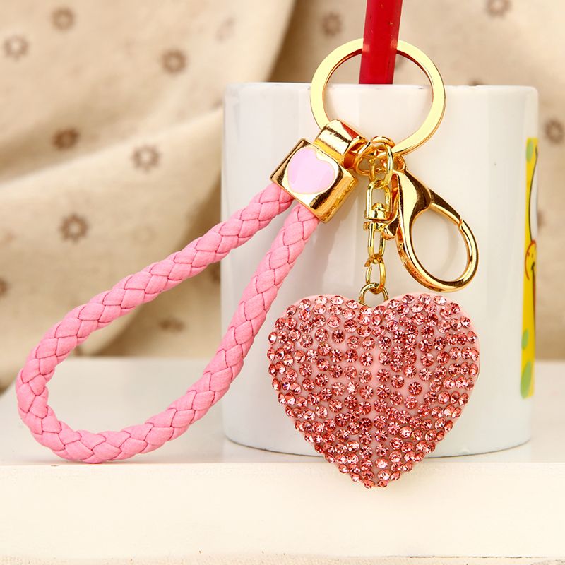 Tiktok, small fan, car key chain, female ins package pendant key chain ring Korea creative gift