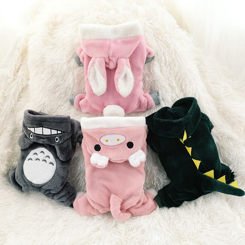 Dog clothes winter clothes thickened lion teddy bear Bomei puppies dog cat clothes pet clothes autumn and winter