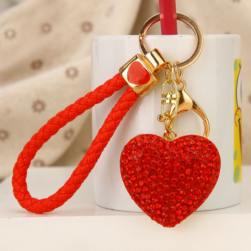 Tiktok, small fan, car key chain, female ins package pendant key chain ring Korea creative gift