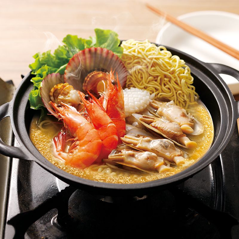 康师傅方便面鲜煮面diy面清爽海鲜380g4袋入内附高汤包