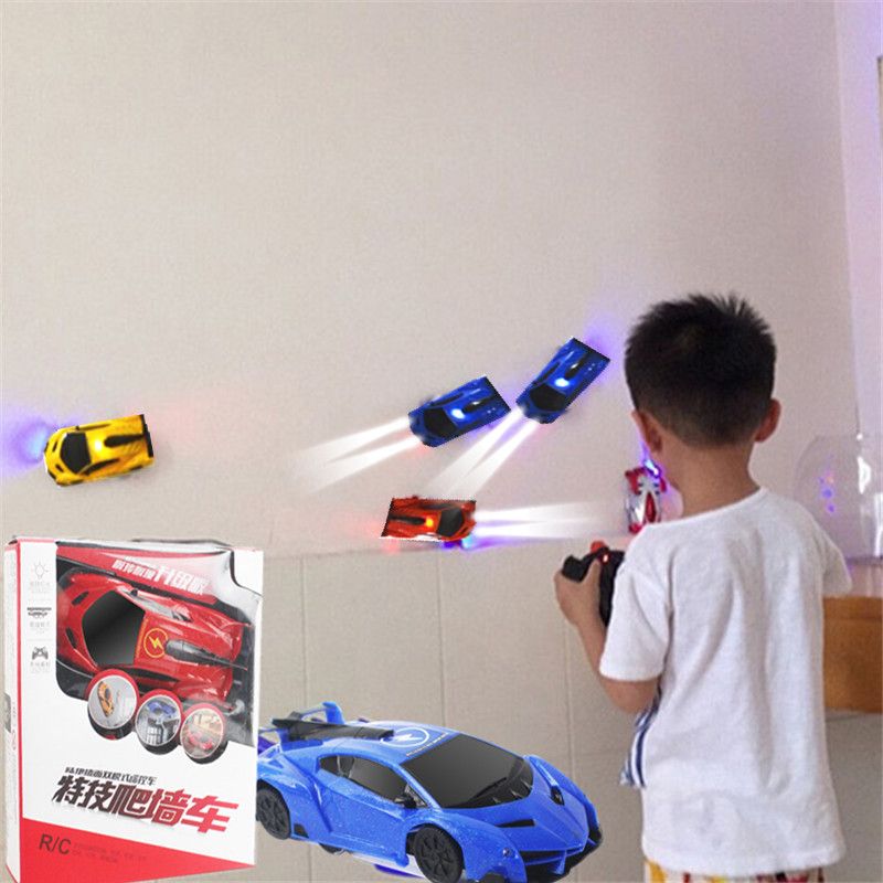 【送手表】儿童特技爬墙车墙上行驶遥控汽车漂移赛车玩具男孩大童