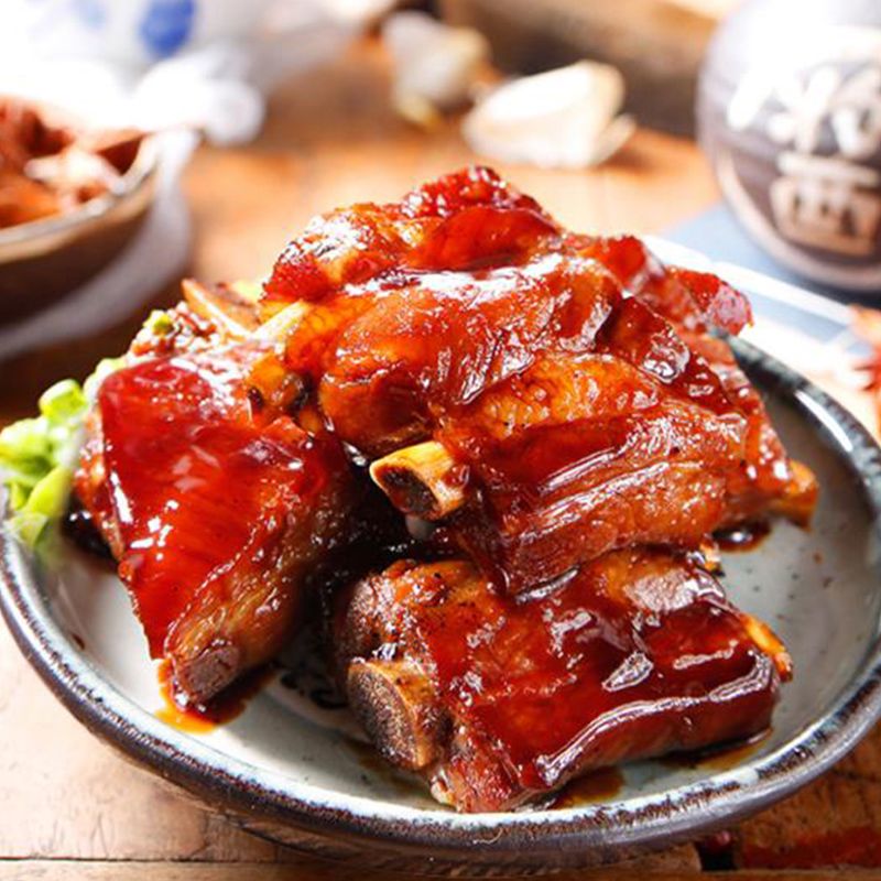老杜上海正宗红烧排骨200g卤肉红烧肉猪肉凉菜下酒菜熟食小吃美食
