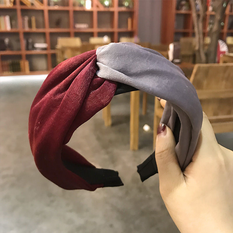 布艺发箍女成人洗脸压发卡发饰宽边碎发夹头箍百搭发带刘海夹头饰