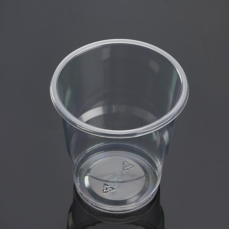 批发一次性杯子透明杯塑料杯加厚航空杯家用饮茶水杯整箱小号