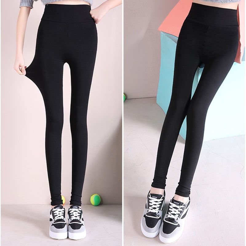 Lengthened women's pants tall 175 ultra-long leggings long johns female slim tall waist thin section wearing trousers and small feet pants