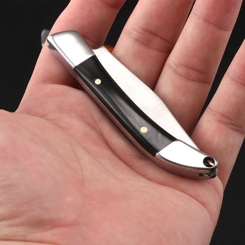 小刀迷你折叠刀拆快递开箱刀户外便携刀具小刀子精美不锈钢水果刀
