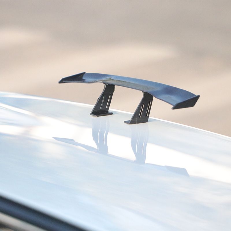 汽车迷你小尾翼改装通用装饰个性创意搞笑免打孔跑车翼用品