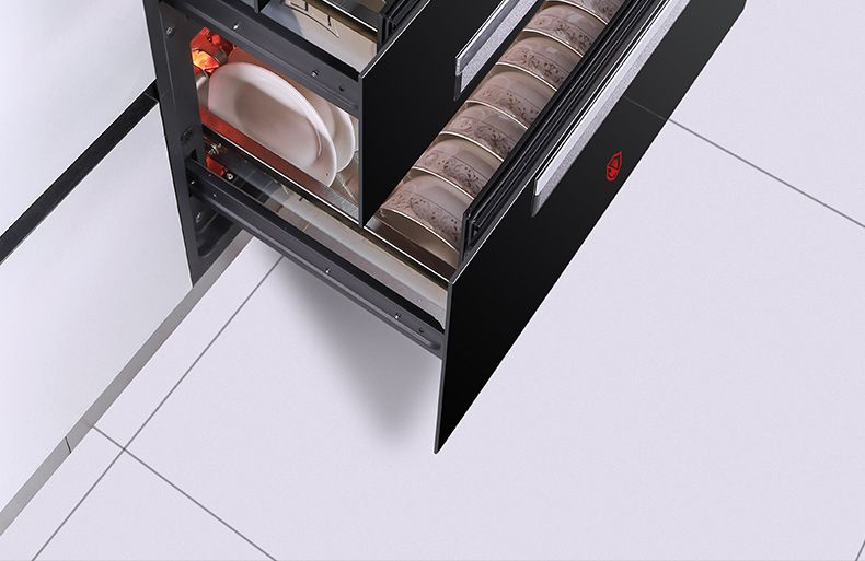 新飞消毒柜嵌入式家用厨房碗筷消毒碗柜三层大容量高温镶嵌式