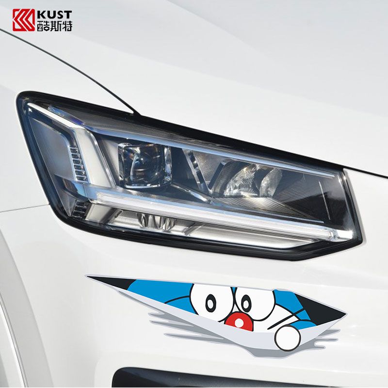 Car stickers cover scratches body front bumper decoration funny creative personality cute cartoon scratch stickers