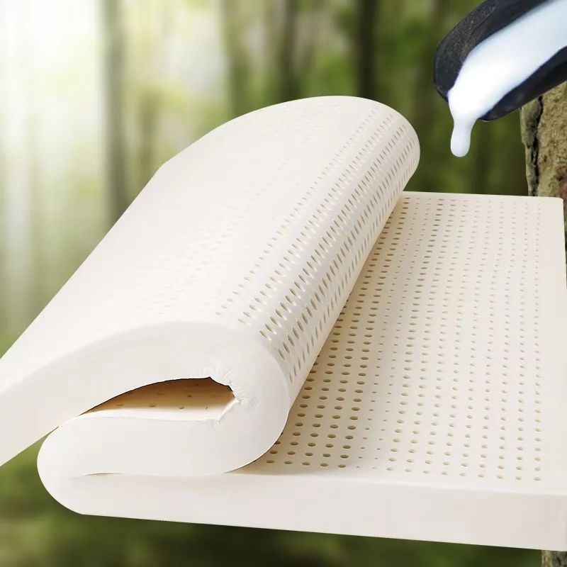 泰国进口天然乳胶床垫席梦思1.8米平板按摩榻榻米1.5米正品可定制