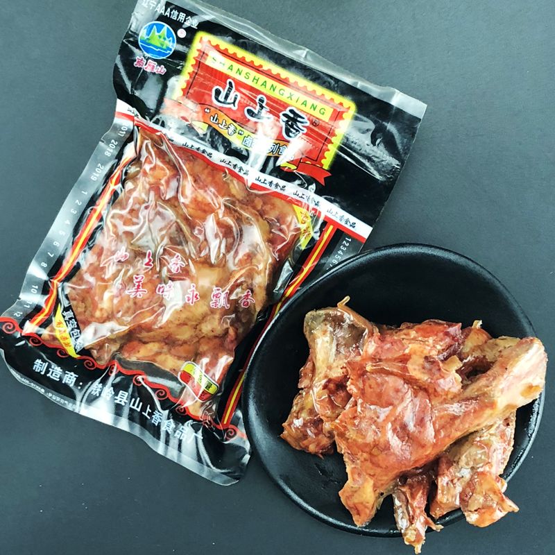 乡巴佬风味80后童年南雁山鸡排零食乡吧佬味鸡骨架酱卤味食品包邮
