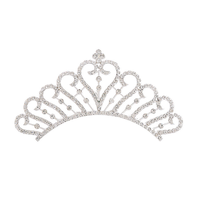 Bridal headdress Princess dance show Crystal Hair Comb crown children's crown hair accessories birthday photography girl accessories