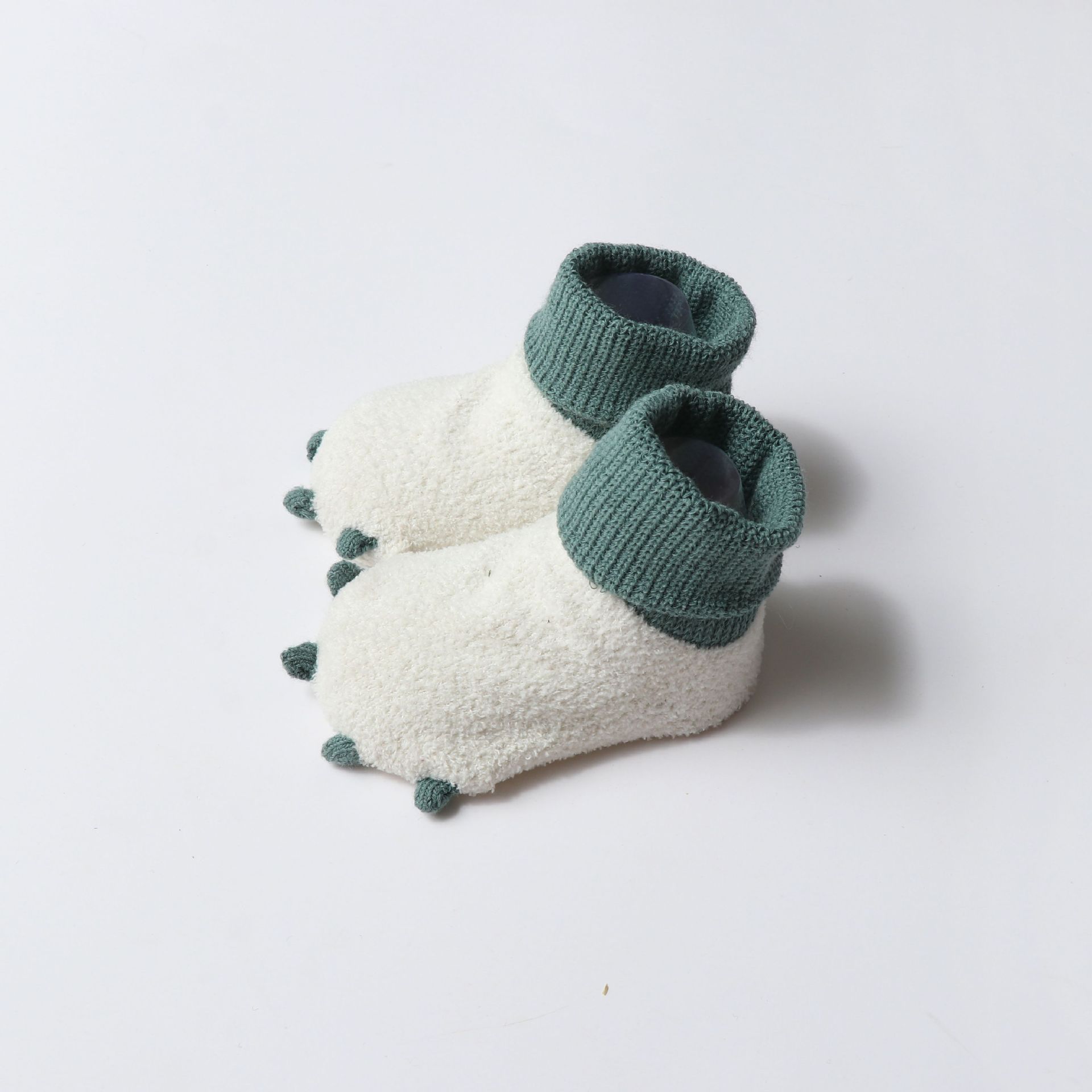 Spring and Autumn Warm Newborn Clothes Autumn and Winter Baby Socks Kids Socks Dinosaur Small Paws Winter Thickened Baby