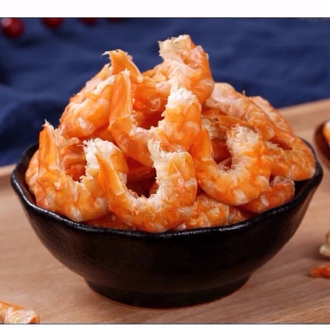 野生大金钩海米虾仁干大虾仁即食虾干虾米海鲜干货500克250克