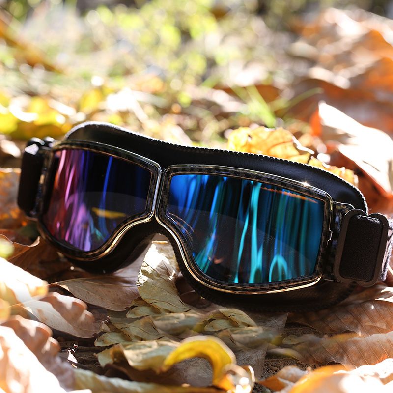 摩多狼摩托车防风护目镜复古哈雷眼镜男机车骑士装备四季骑行风镜