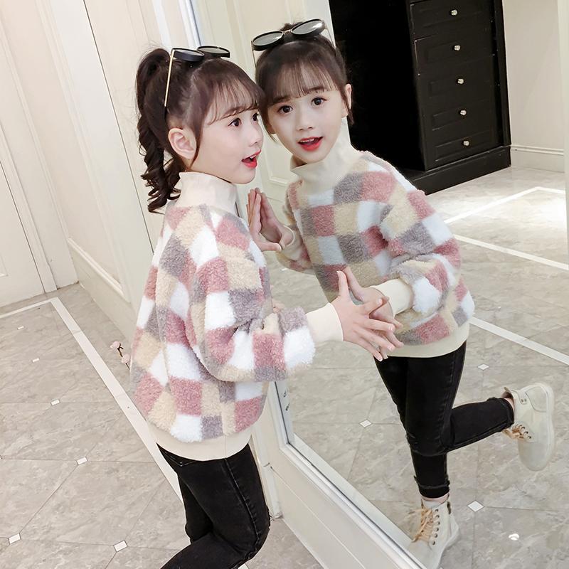 New baby's cotton padded sweater winter clothes 2020 children's warm boy and girl's top with cotton and thickening
