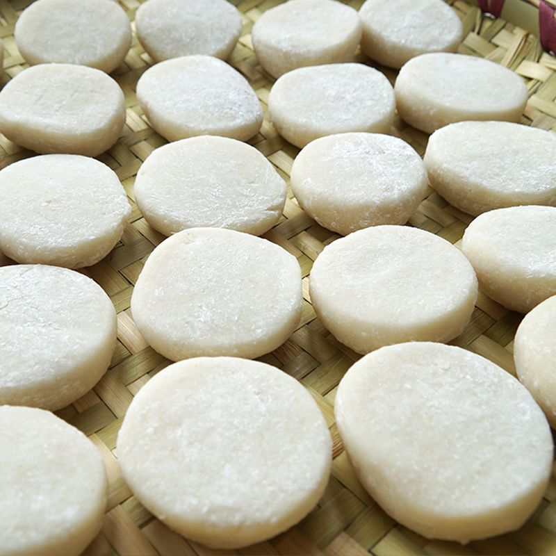 【每斤6个】四川贵州遵义手工糯米糍粑送黄豆面小吃年糕糯米粑粑