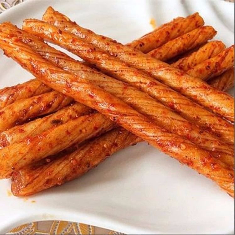 喜洽素牛筋辣条辣片麻辣丝怀旧零食素食调味面制品小吃鸡筋面筋