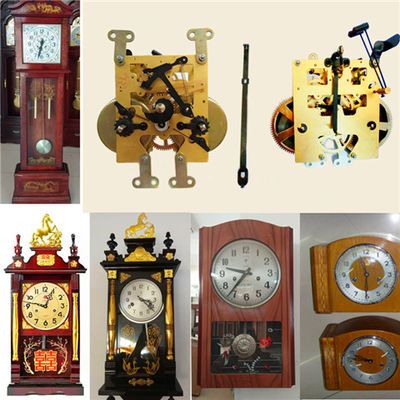 钟表配件老式机械钟机芯发条挂钟座钟落地钟机芯学生机械学具DIY