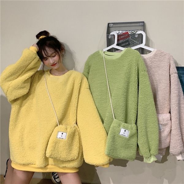 New thin long sleeve sweater for women in spring and Autumn