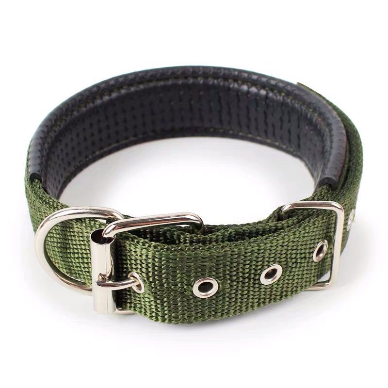 Large dog collar collar small and medium-sized dog large dog golden retriever Samoyed leash dog collar dog collar