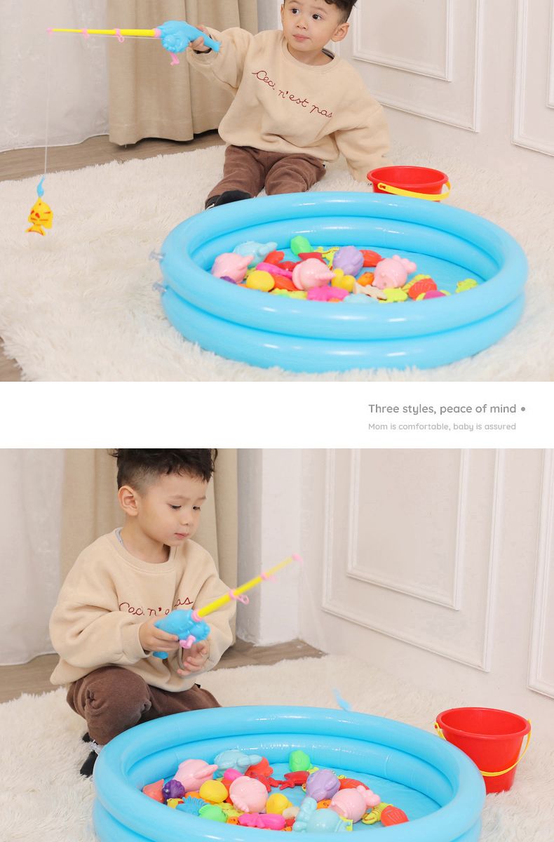 儿童磁性钓鱼玩具套装3岁小孩宝宝小猫幼儿男孩女孩智力开发2益智